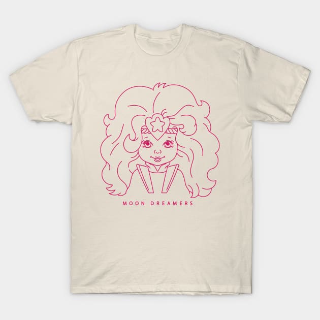 Moon Dreamers 80s cartoon T-Shirt by Starberry